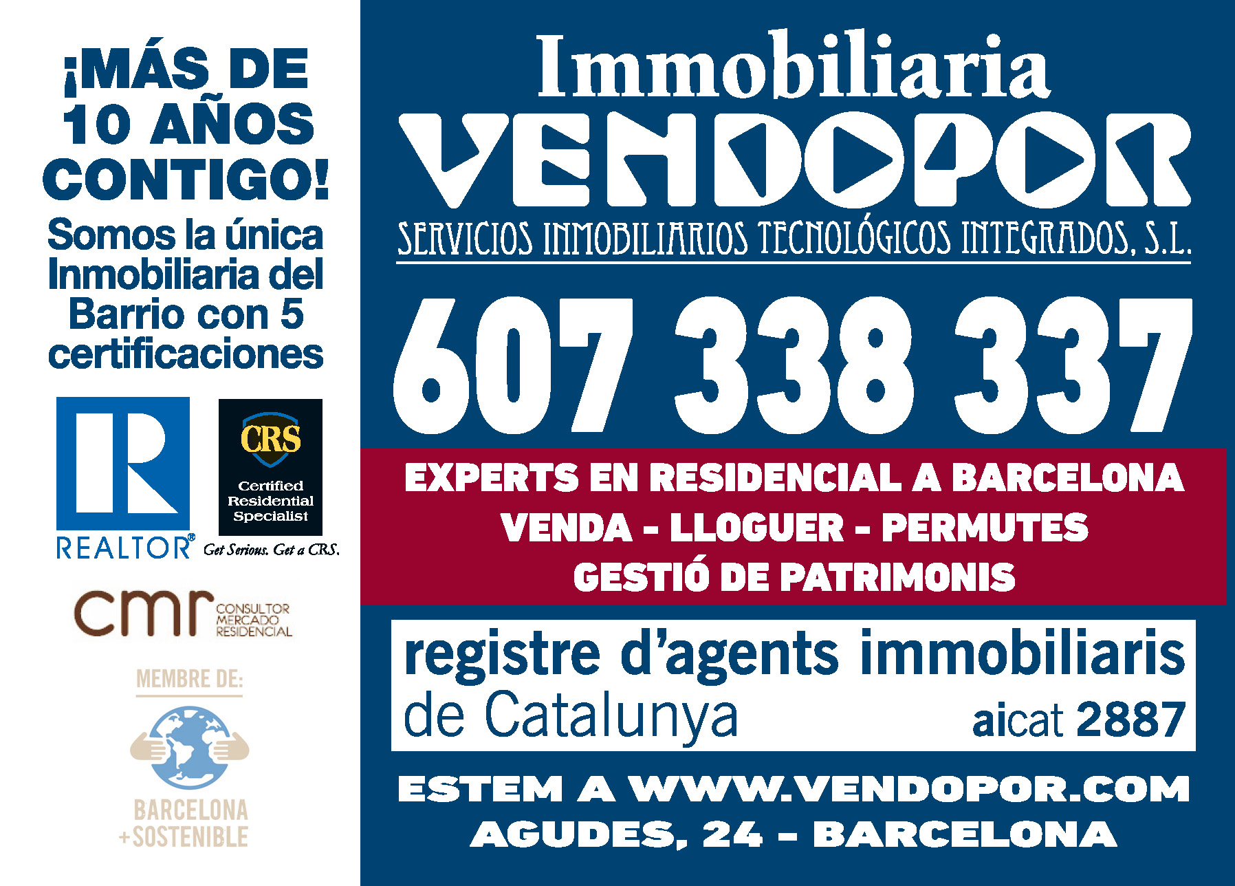 VENDOPOR_Agencias_Inmobiliarias_Fincas_Propiedades_Viviendas_Barcelona_Spain_Realtors