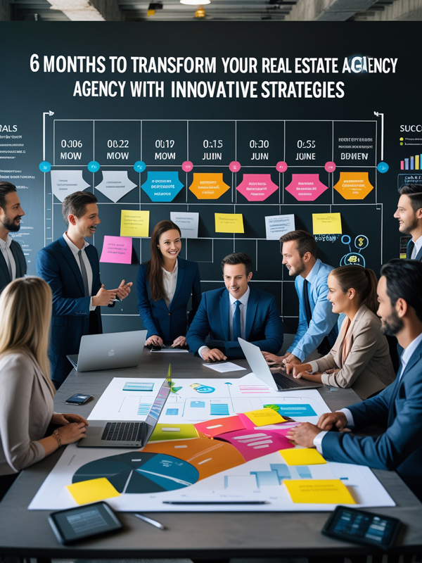 Plan Estratégico: "6 Meses para Transformar tu Agencia Inmobiliaria con Estrategias Innovadoras"